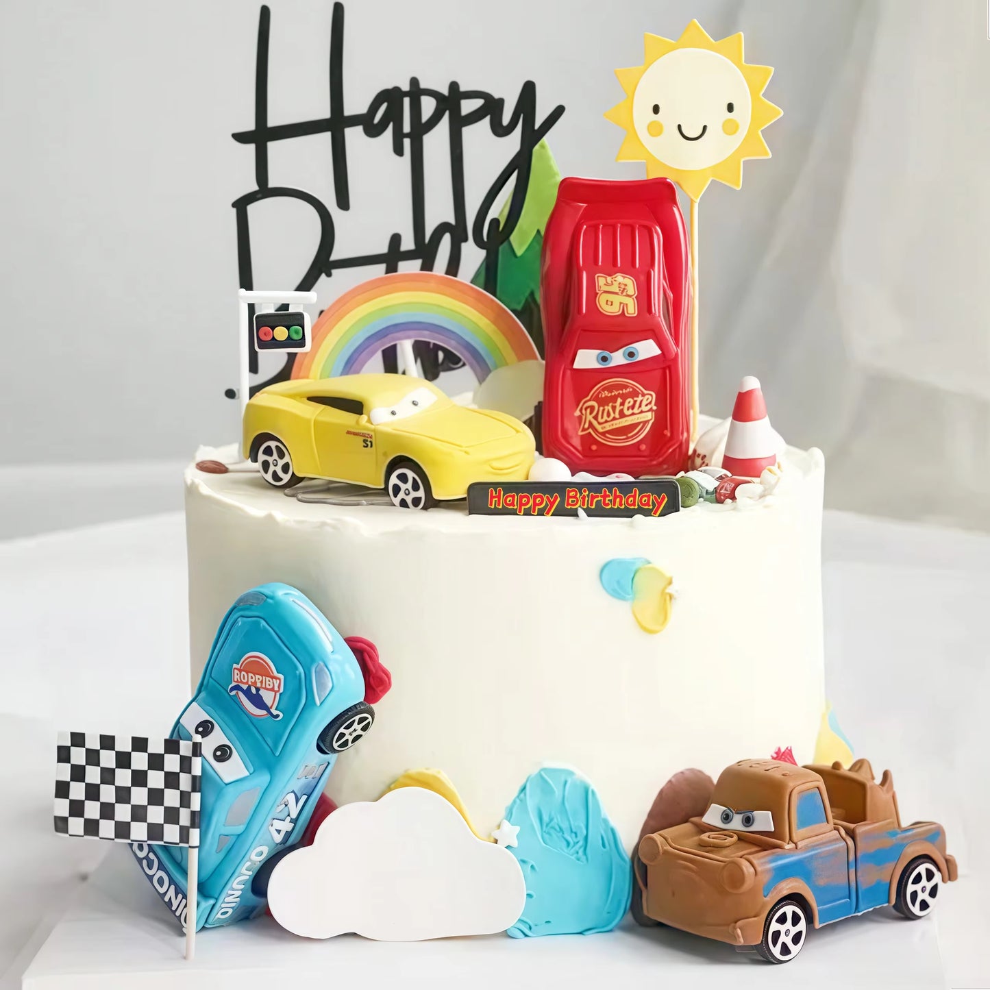 4pc Disney Cars Figurines