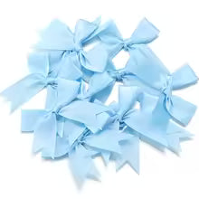 More Bows - Self Adhesive - 8cm - Pack of 12 - Various Colours