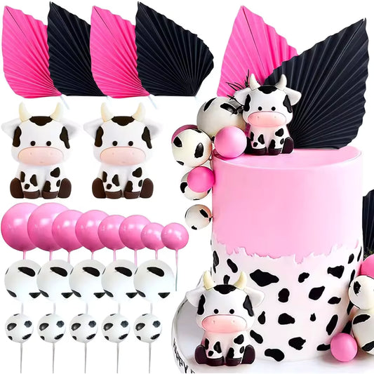24PC Cow Cake Decorating Kit
