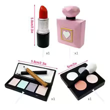Makeup Figurine Cake Decorating Set 4pc