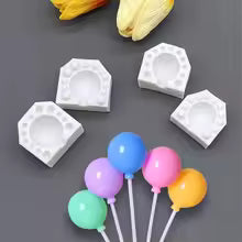 Silicone Mould - Balloon Lollipop - S637