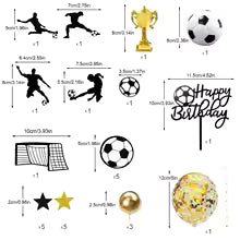 28pc Soccer Cake Decorating Kit