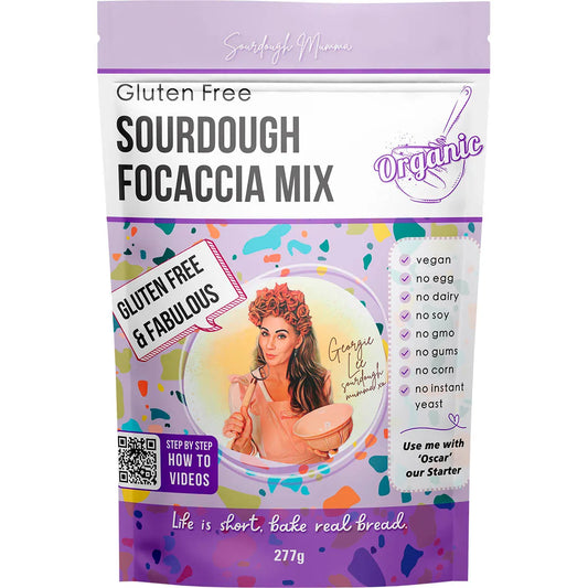 Sourdough Mumma - Sourdough Focaccia Mix Gluten Free 277g