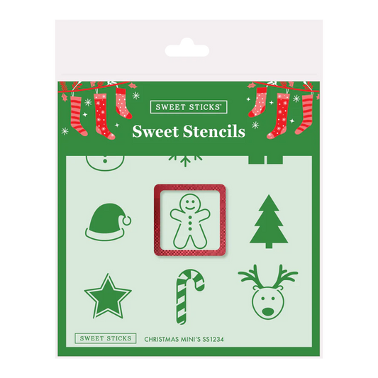 Sweet Sticks Stencil & Cutter - Christmas Mini's.