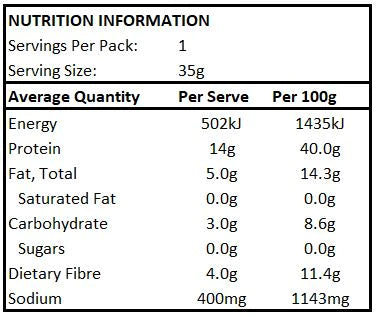 Wholesome Provisions Low Carb Chips - Sea Salt Vinegar 35g