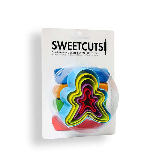 SweetCuts 5pc Gingerbread Cookie Cutter Set
