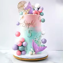 23pc Mermaid Decorating Kit Purple