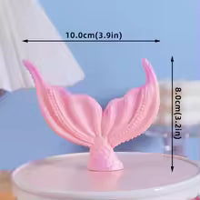 Mermaid Tail Cake Topper - Assorted Colours