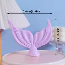 Mermaid Tail Cake Topper - Assorted Colours