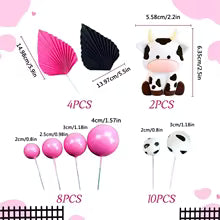 24PC Cow Cake Decorating Kit