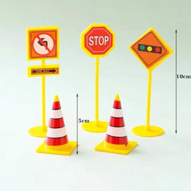 Traffic Stop Sign Set