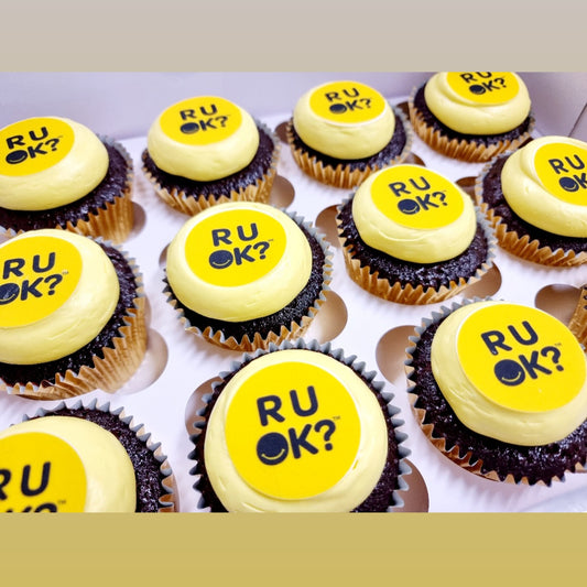 R U OK? Cupcakes - 10th September (please advise if different date required) *Pickup Only*