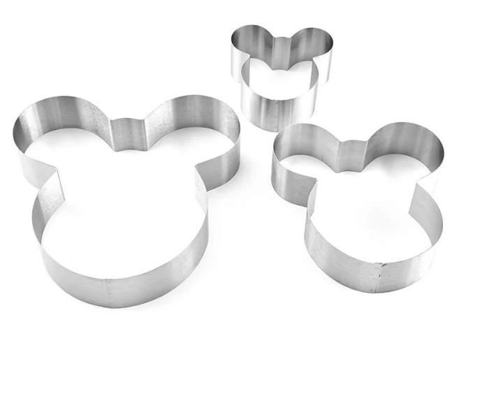 Cookie Cutter - Mouse - Set of 3.