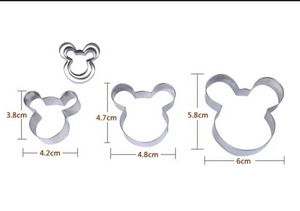 Cookie Cutter - Mouse - Set of 3