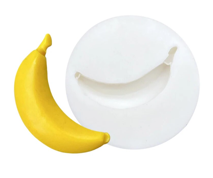 Silicone Mould - Mini Banana - S691