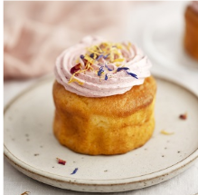 Single Serve - Gluten Free - Lemon Cake With Blueberry Frosting * Pick Up Only*