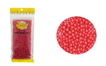 Bakette Sprinkles - Pearly Red Sugar Pearls Sprinkle Mix 56g