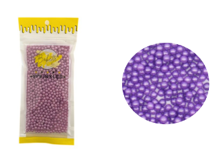 Bakette Sprinkles - Pearly Purple Sugar Pearls Sprinkle Mix 56g