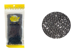 Bakette Sprinkles - Pearly Black Sugar Pearls Sprinkle Mix 56g