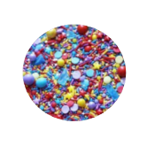 Bakette Sprinkles - Wiggle Giggle Sprinkle Mix 56g