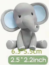 Cake Topper Non Edible Figurine - Assorted Character / Animal