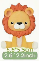 Cake Topper Non Edible Figurine - Assorted Character / Animal