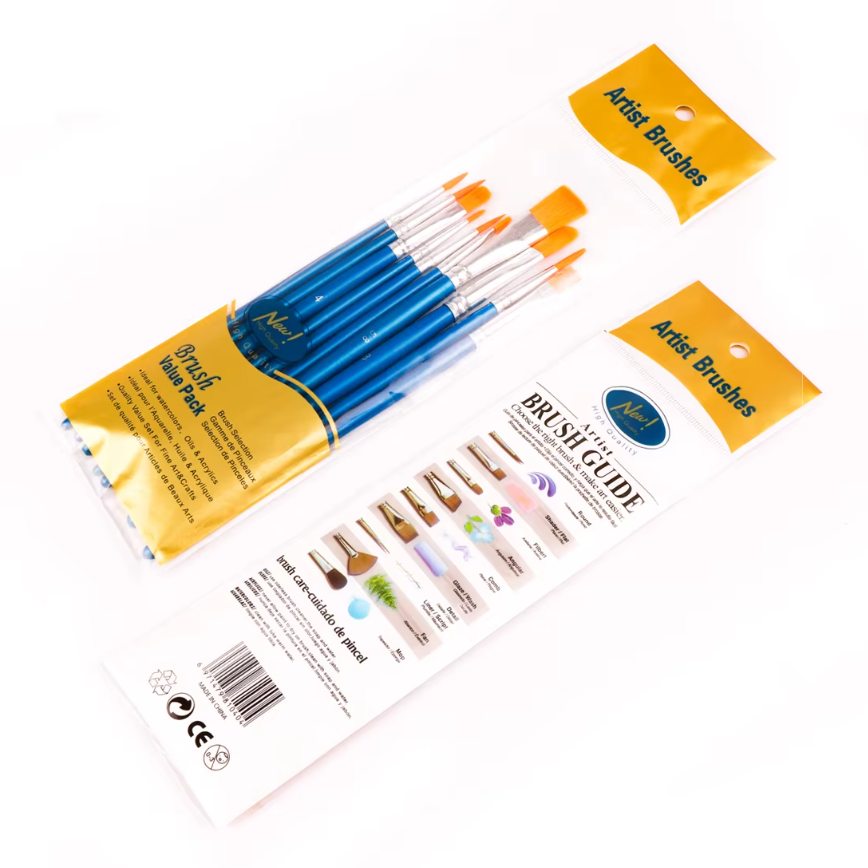 10PC Artist Paintbrushes