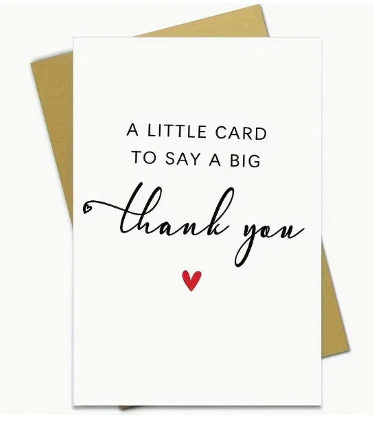 Thank You Card