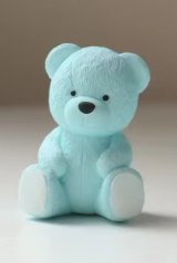 Silicone Mould - Double Mini Bear sitting - 481
