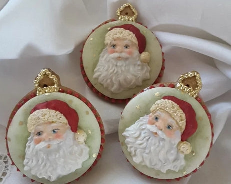 Katy Sue - Santa Cupcake Silicone Mould