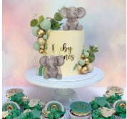 Elephant Decorating Cake Topper