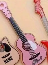 Assorted Acrylic Mini Guitar/ Ukulele/Violin Cake Decorating