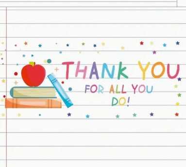 Chocolate Bar Sticker - Thank you for All You Do