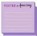 Appreciation & Encouragement Sticky Note Pad - Assorted