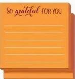 Appreciation & Encouragement Sticky Note Pad - Assorted