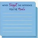 Appreciation & Encouragement Sticky Note Pad - Assorted