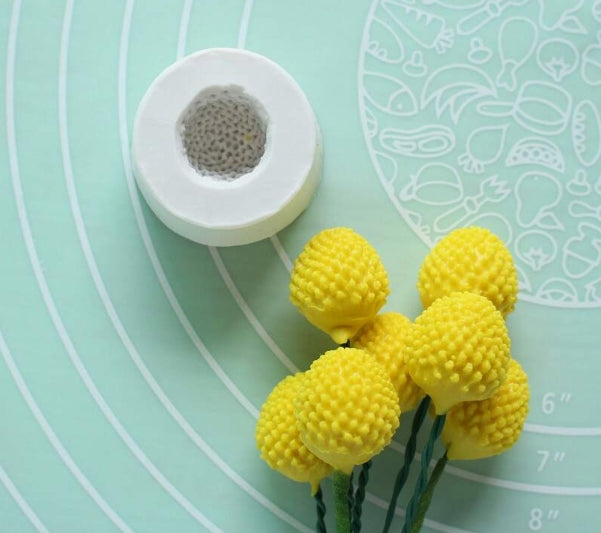 Silicone Mould - Floral Ball - S671
