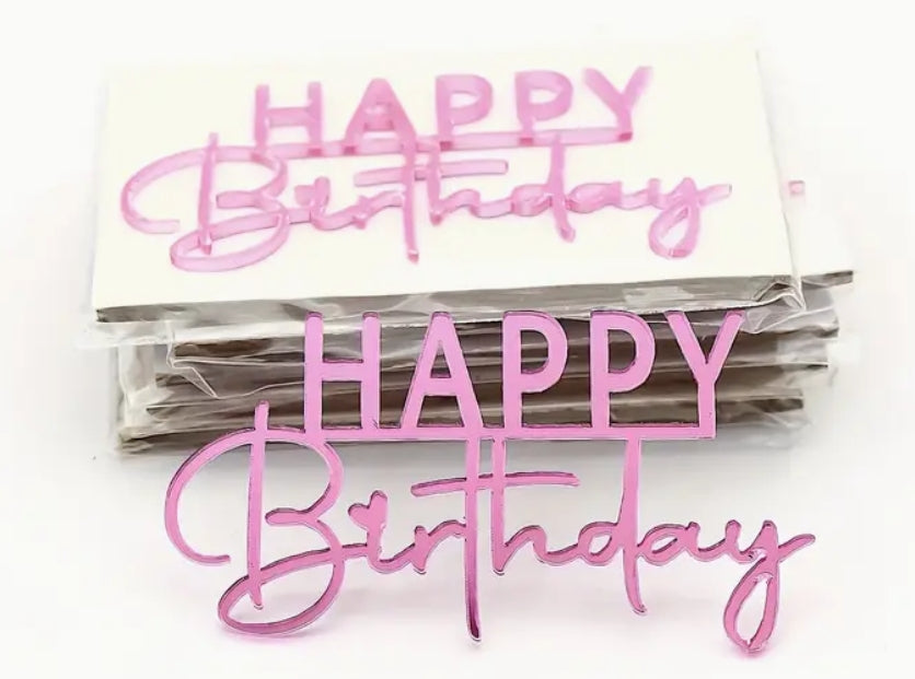 Happy Birthday Fropper - Assorted Colours