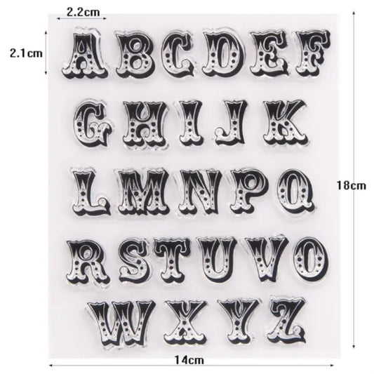 Letter Stamp Set - Circus.