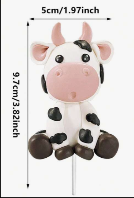 Cake Topper Non Edible Figurine - Assorted Character / Animal