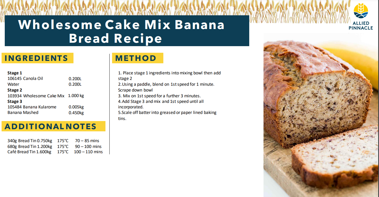 Pinnacle Complete Wholesome Cake Mix - 1kg