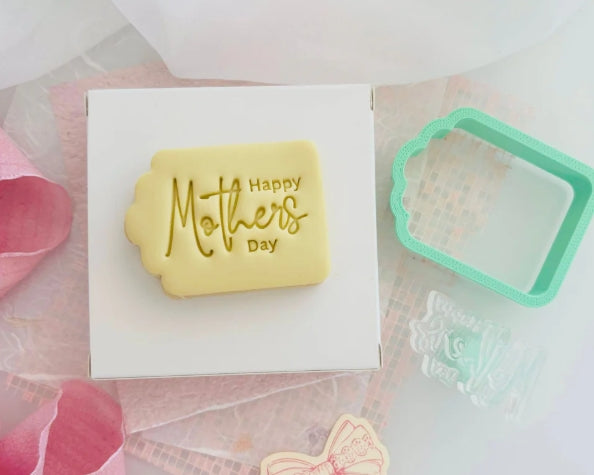 Happy Mother's Day Gift Tag - Bento Minis Cutter Set (SweetP) SPB055