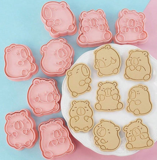 8pc Capybara Cookie Cutter Set