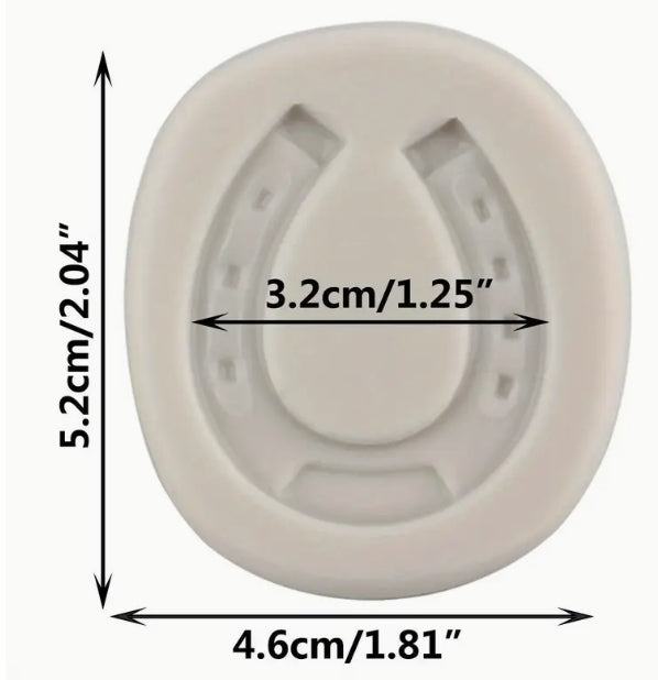 Horseshoe Silicone Mould S487