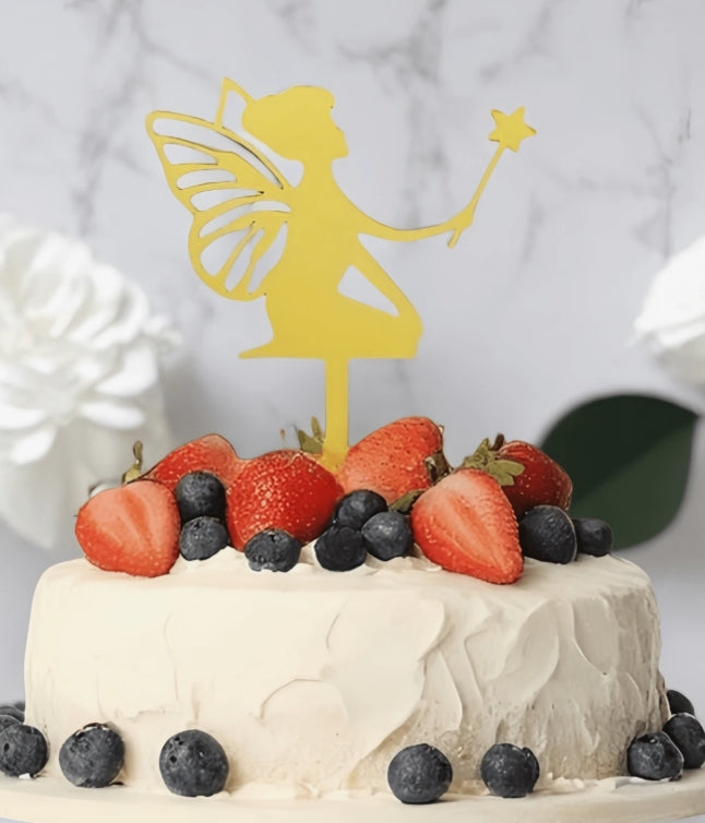 5Pc Enchanted Fairy Acrylic Toppers