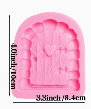 Silicone Mould - Fairy Door/House - S498