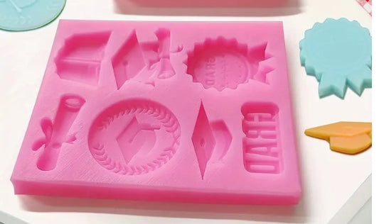 Assorted Graduation Style Silicone Mould S662