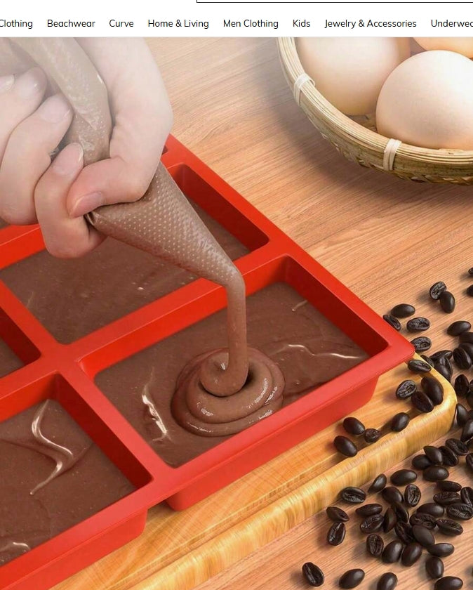 Silicone Baking Mould - 9Cavity
