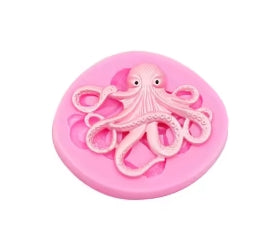 Silicone Mould - Mini Octopus - S686