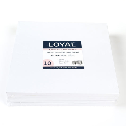 Loyal White 5mm Square Drum Boards - Assorted Sizes